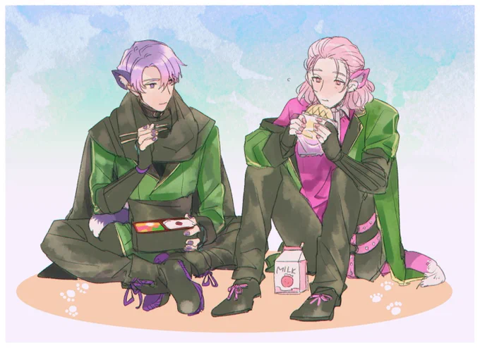 めでたいぬ🐶🐶🌸 #3月9日はさみくもの日 