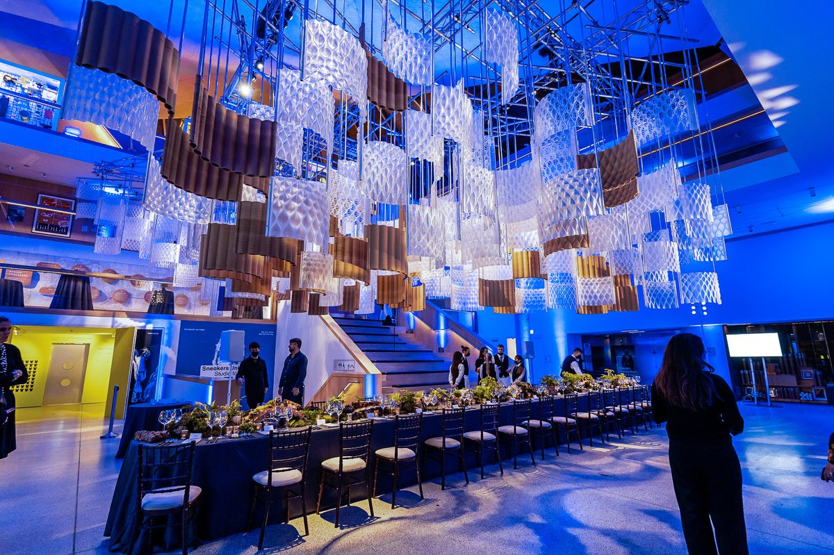 lightmotifprod's tweet photo. Alongside events, we also offer technical solutions to larger projects.
This is a sculpture we installed late last year. Weighing over 3 tonnes, we suspended it over the @designmuseum atrium. We also designed and installed the exhibition display along the mezzanine. https://t.co/Q8O1uI7e4T