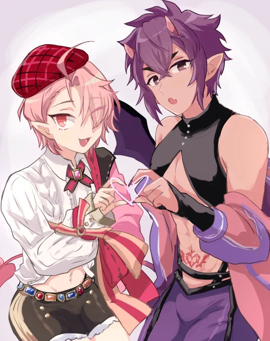 エスターとモルフィス#NUカーニバル#ぬカニ_FA 