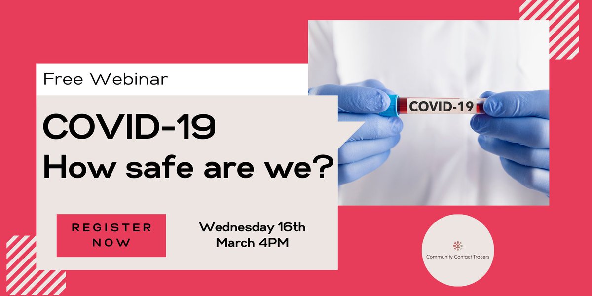 SheffieldCCT's tweet photo. COVID-19 How safe are we?
Our webinar on Wednesday 16th March 2022 at 4PM will look into this.
REGISTER HERE: https://t.co/0N0zZHXfjD
#SheffVCS @DarnallWB @NHSSheffieldCCG @felly500 https://t.co/LsOznviiIx
