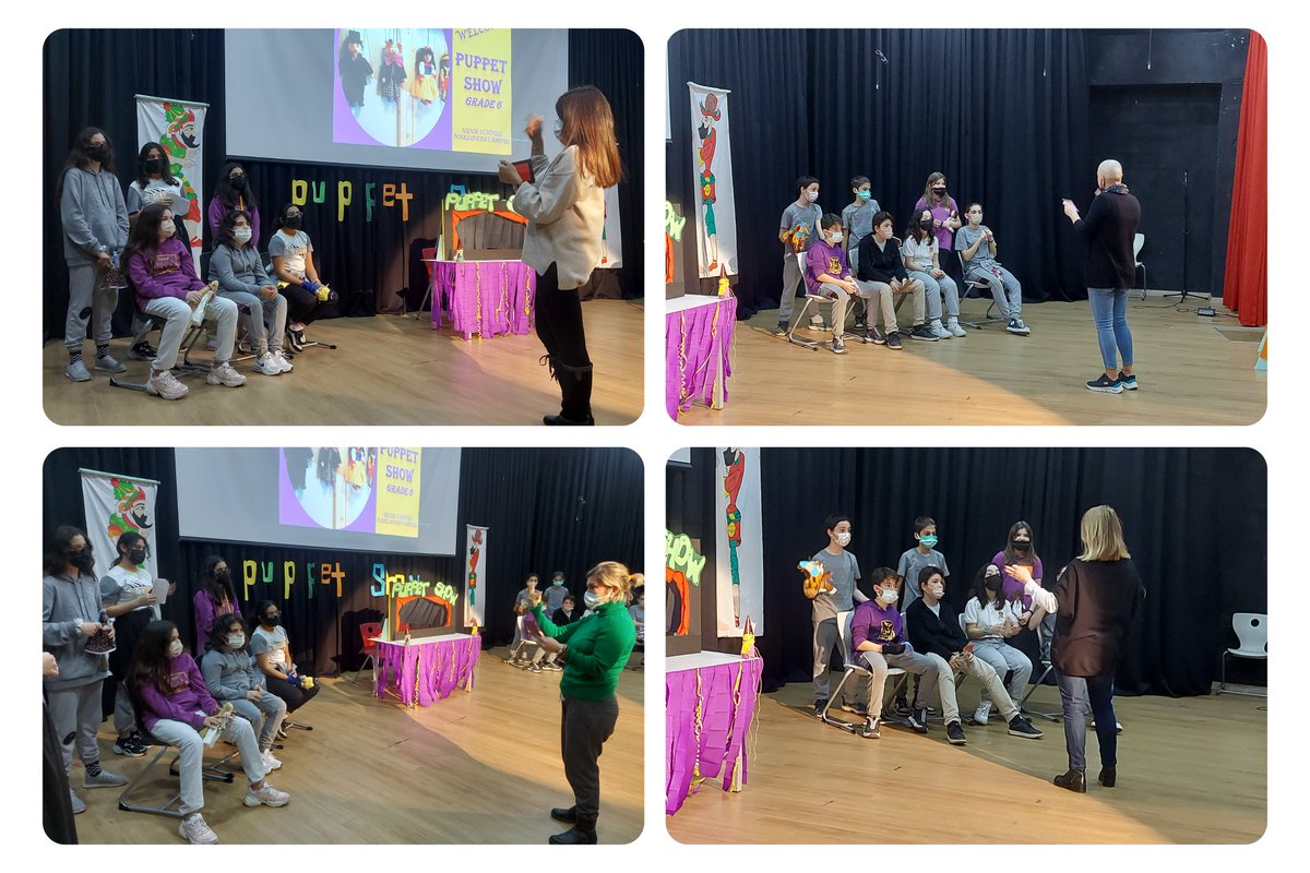UONarlidere's tweet photo. 6/B sınıfı öğrencilerimiz kendi yaptıkları kuklalarla "Puppet Show" kukla festivalinde ingilizce becerilerini sergilediler.🥳 Öğrencilerimize ve katılım gösteren velilerimize teşekkür ederiz.💜
#UğurluOlmak https://t.co/VTvRH3Hs1q