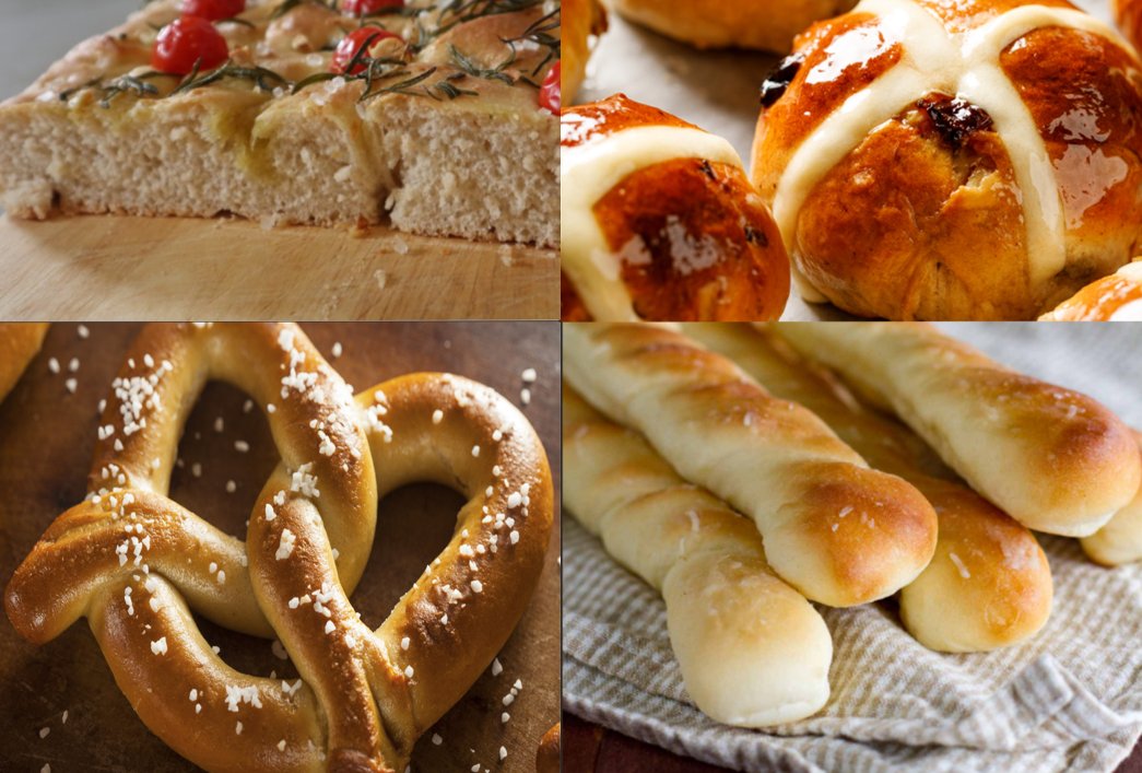 YummyBreadBake's tweet photo. Which One Is Your Favorite?
Pretzels, Breadsticks, Hot Cross Buns Or Foccashia...
#YummyBreadBakery https://t.co/7BTKYGx4hp