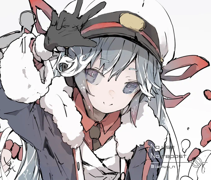 描きかけの雪ミク 