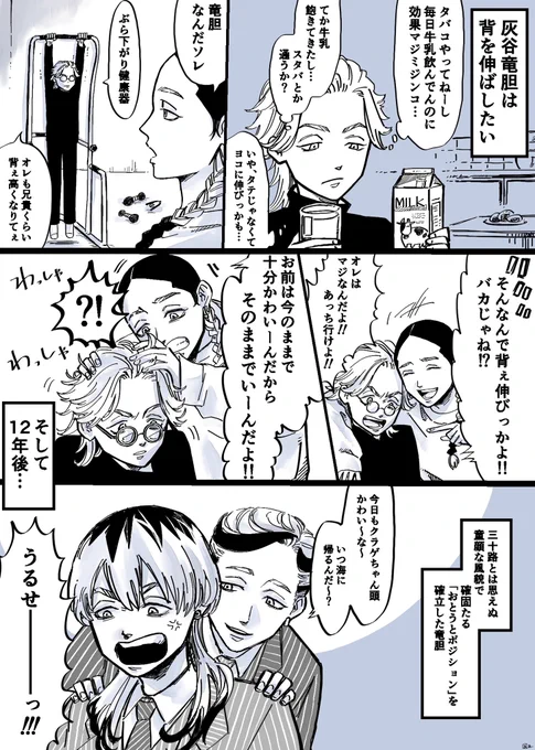 奇跡の男・竜胆 #灰谷兄弟 #灰谷竜胆 #灰谷蘭 