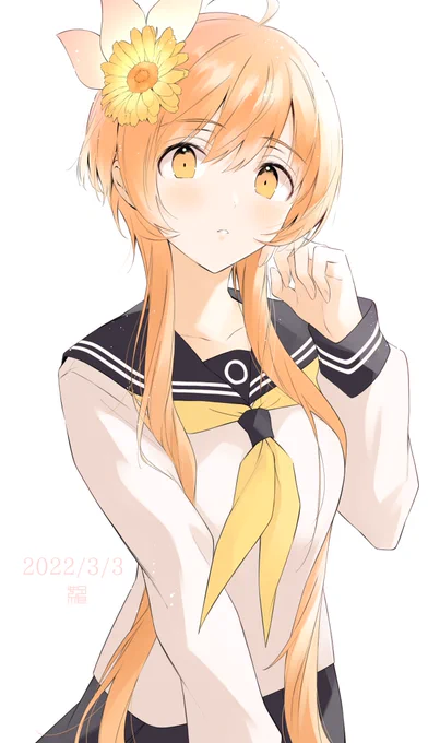 ニセコイの橘万里花ちゃん誕生日に上げようと思っていたのですが... 
