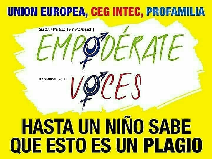 RosamnaReynoso's tweet photo. ¿Con qué moral #UniónEuropea,  #INTECRD y #ProfamiliaRD dan estadísticas d hogares pobres encabezados por mujeres, con el PLAGIO a una mujer a la que le han lesionado sus derechos a ingresos económicos por su obra gráfica: desde el año 2011 por robo y desde el 2013 por PLAGIO? https://t.co/39Guo5xIMP