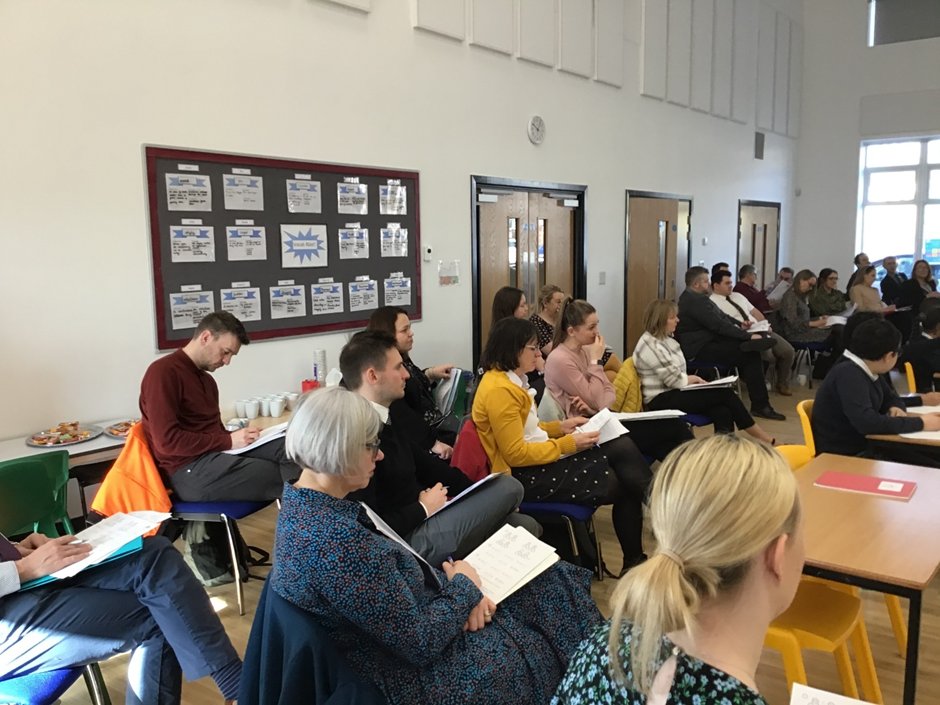 ThinkingMaths's tweet photo. A huge privilege to visit @BWA_Sheffield and @Burrellelogram  with C7 MS teachers. Great to see the impact of #Mastery where ALL children build secure learning and make great progress together. Such a powerful PD model to see live teaching, used across all @MathsHubs @ncetm https://t.co/m7Ra0llzVw