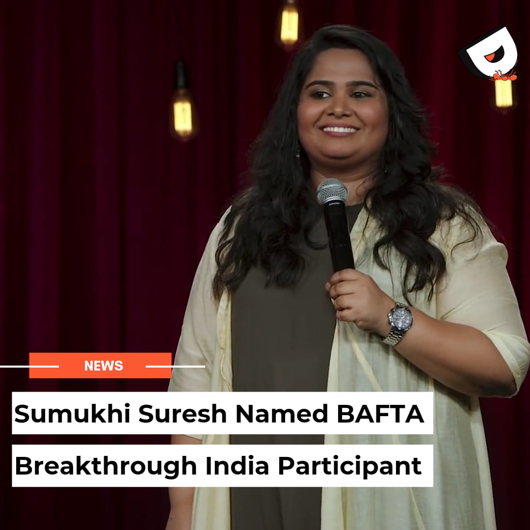 DeadAntCo's tweet photo. Comedian Sumukhi Suresh has been selected for The British Academy of Films and Television Arts’ (BAFTA) Breakthrough India program. 

(1/6)

#sumukhisuresh https://t.co/qyxSBtezna