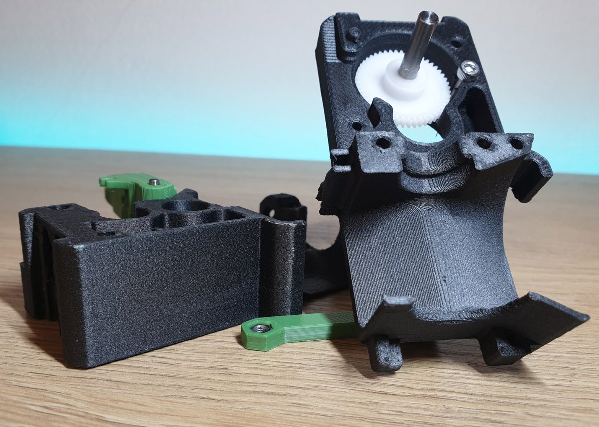 CreativeTools's tweet photo. Here's a photo from a customer – Creativity by PH – who has #3Dprinted a #Bondtech extruder with the filament #RigidX from #addnorth.🙌Rigid X is a carbon fiber reinforced #PETG #filament.💪
Get Rigid X, and other filaments from add:north at https://t.co/Wj635M18wD. 
#3Dprinting https://t.co/5Rl96BrMFq