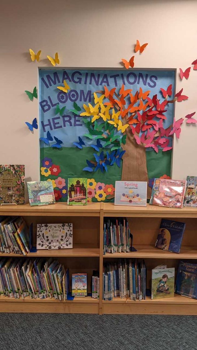 FairfieldPubLib's tweet photo. Is it spring yet? Stop by the library and grab some spring books to brighten your chilly day!
#spring #fairfieldlibrary #06824 https://t.co/K06RaC7miZ