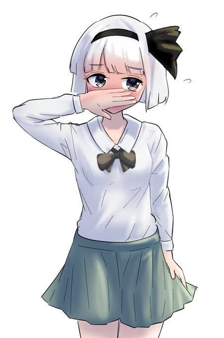 ワンドロにしようと思ったのに時間オーバーした妖夢 