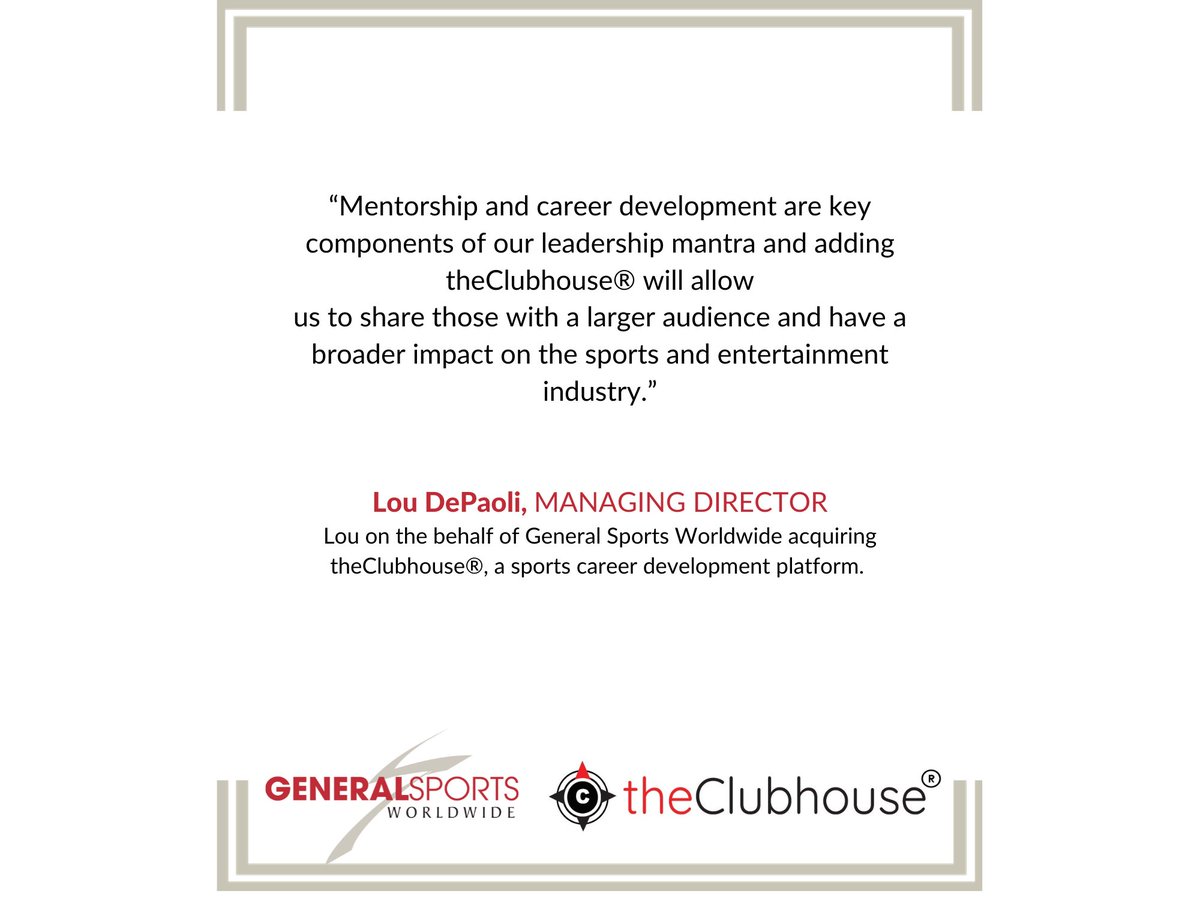 General Sports Worldwide tweet media