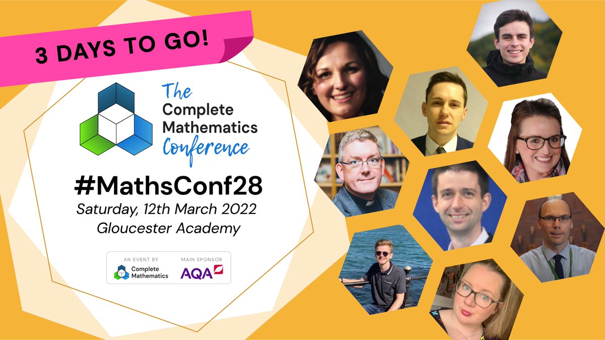 Complete Maths (@lasalleed) on Twitter photo 🚨🚨🚨
Only 3 days until #MathsConf28 — join us for a day of ideas and inspiration 💡
Workshops from: <a href="/Noni_Rainbow/">Rhiannon Rainbow FCCT</a> <a href="/StephenFroggatt/">Stephen D T Froggatt</a> <a href="/BerwickMaths/">BMaths</a> <a href="/taylorda01/">Dave Taylor</a> <a href="/mrsouthernmaths/">Rob Southern</a> @arithmaticks <a href="/nathanday314/">Nathan Day</a> <a href="/abbymariecotton/">Abby Cotton</a> <a href="/mathemateg/">Mathemateg</a>
🎟️ Tickets here: completemaths.com/mathsconf/28 🚨🚨🚨
Only 3 days until #MathsConf28 — join us for a day of ideas and inspiration 💡
Workshops from: <a href="/Noni_Rainbow/">Rhiannon Rainbow FCCT</a> <a href="/StephenFroggatt/">Stephen D T Froggatt</a> <a href="/BerwickMaths/">BMaths</a> <a href="/taylorda01/">Dave Taylor</a> <a href="/mrsouthernmaths/">Rob Southern</a> @arithmaticks <a href="/nathanday314/">Nathan Day</a> <a href="/abbymariecotton/">Abby Cotton</a> <a href="/mathemateg/">Mathemateg</a>
🎟️ Tickets here: completemaths.com/mathsconf/28