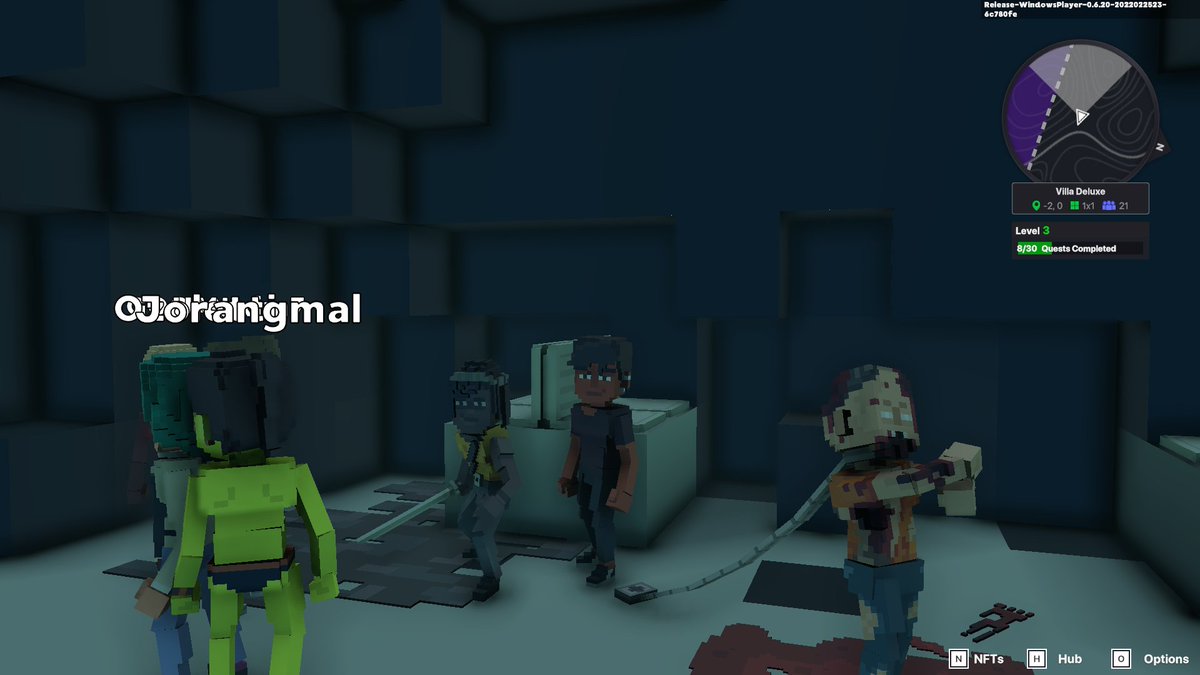 Chillsen3's tweet photo. @TheSandboxGame I just participated in the daily #SandboxAlphaS2Contest for a chance to earn up to 1,000 $SAND! Starting March 8 - Find Michonne &amp; her zombies. Check out my screenshot below! 👇 #SandboxAlphaS2 https://t.co/m6Hjk2wwl3