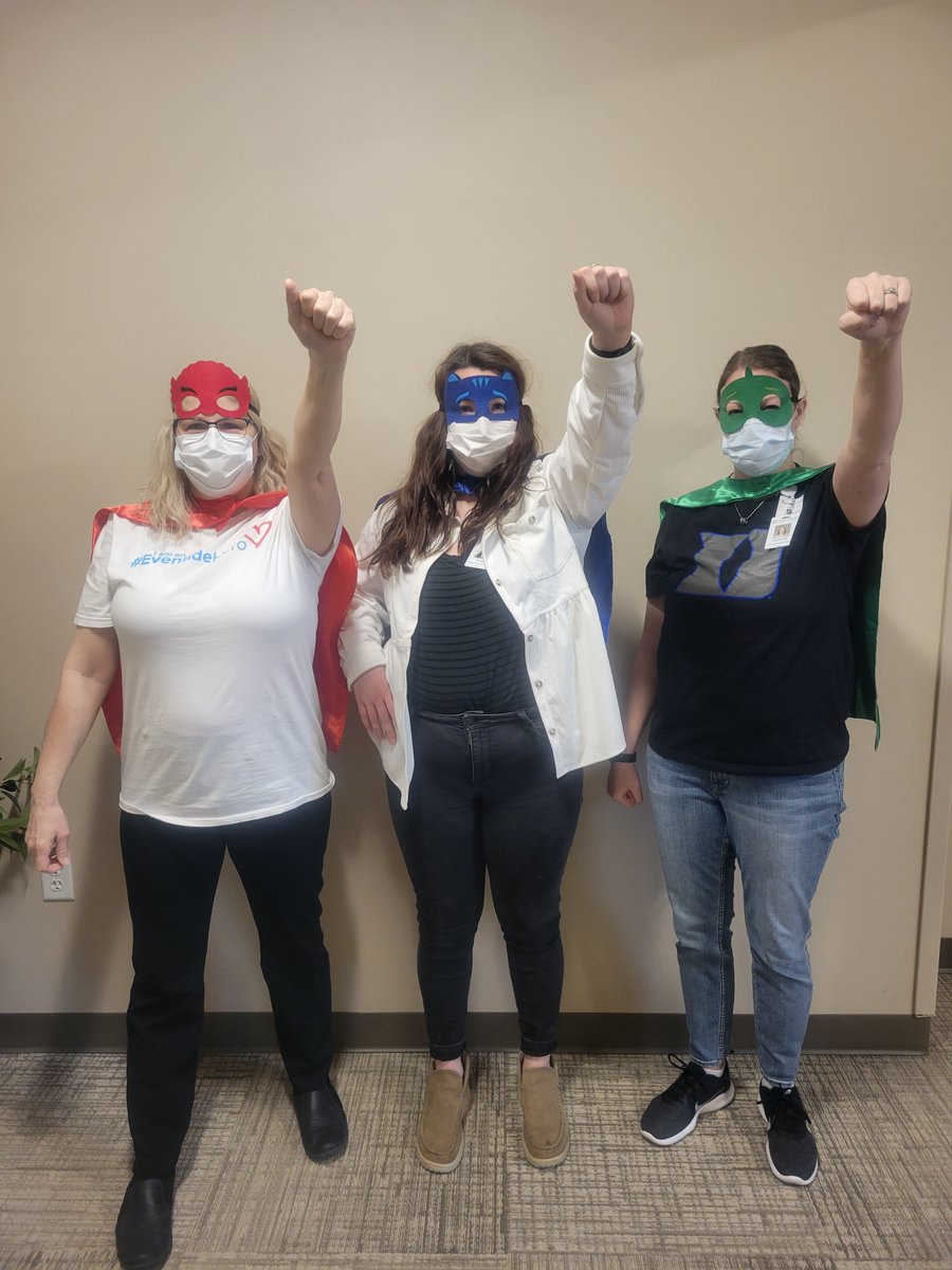 Eventidesharily's tweet photo. Superhero day at #EventideFargo today! https://t.co/TlVzEX6qNL
