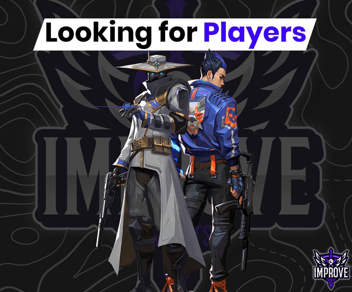 Improve_project's tweet photo. 📌Improve Female is looking for players!

Basic Requirements:
-Immo;
-Agents: Sova/Breach/Skye/Kayo, flexible peak capability is welcome.
-Possession of the Russian language;

✅More information/submission of the questionnaire:
dm @Satiqaaa 
discord satiqa#8643

#valorant https://t.co/QLLs9lULHi