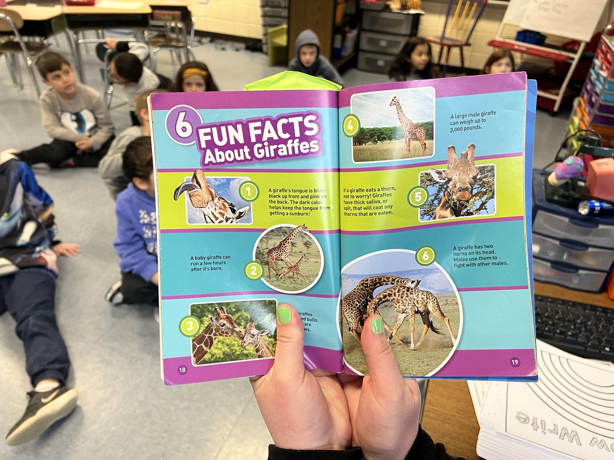 CathyO710's tweet photo. @NES_CT So the facts keep pouring out here @NES_CT
Ms. Banko's class shared that ๐ฆs tongues are blue black up front and pink in the back to avoid sunburn! Who knew?! #NESreaders #NESsmarties #NESfun https://t.co/1K62TiU417