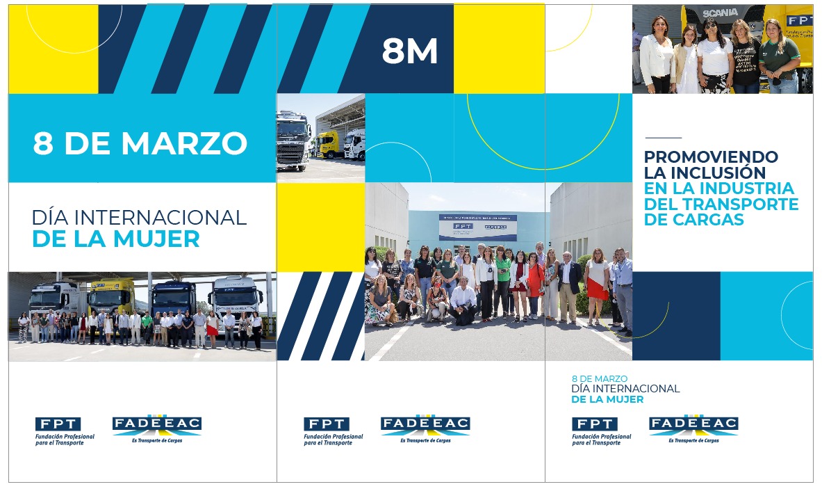 MES DE LA MUJER : FELIZ DÍA ..
 MUJERES DEL TRANSPORTE!
