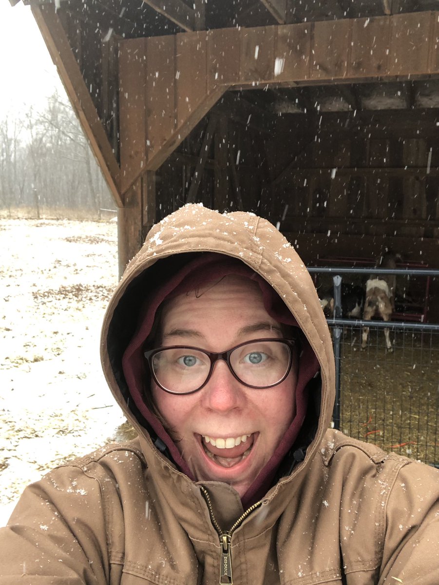 Hey <a href="/hprwildcats/">High Point Regional High School</a>! Schools closed, but the farm is always open. What are your snow day responsibilities? <a href="/HPHSSchleer/">Michael Schleer</a> <a href="/JonTallamy/">Jon Tallamy</a> @coachcdexter @DeodinoWildcats <a href="/HighPointSTEM/">Brian Drelick</a> <a href="/SeamusWCampbell/">Seamus Campbell</a>