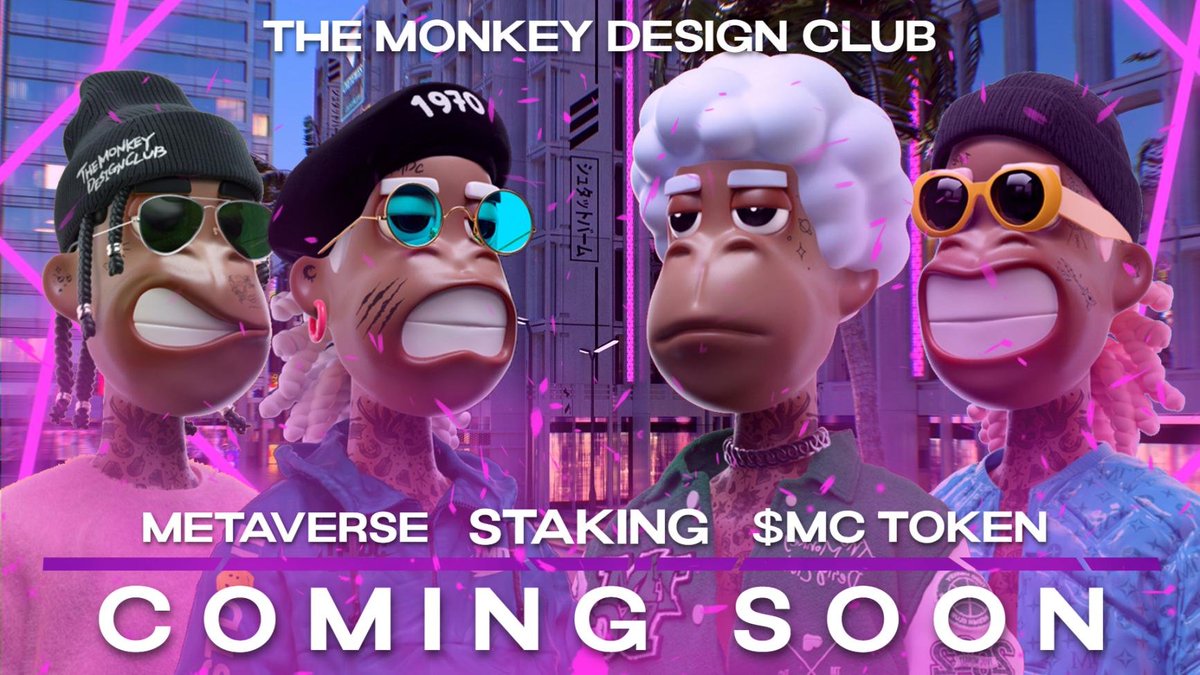 CryptoCh4r13s's tweet photo. @THEMONKEYDC #METAVERSE #TMDPLANET #STAKING $MC #MONEYCROWN TOKEN COMING SOON!! https://t.co/VsiEpWMYWq