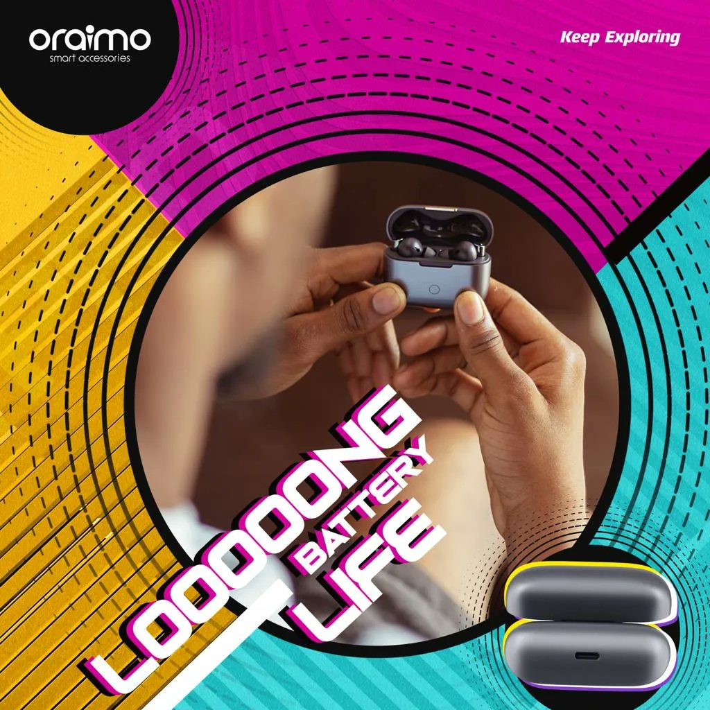 oraimomate's tweet image. The oraimo FreePods Pro came with a massive upgrade of Long-lasting battery life of up to 13hours Active music playtime.!!!🤯🤯🥳🥵. BEAT THAT!!!!
Get your hands on this now with the new launch sale offer. 
Hit the shop link in our bio 💚💚

#oraimoFreePodsPro
#RuleTheNoise
