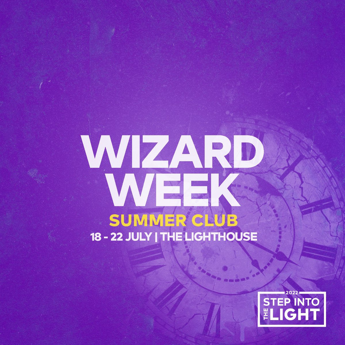 This summer, it's Wizard Week! ✨ 

Get ready for a magical summer with our lively team of volunteers. Join us for a jam-packed week of activities including competitions, crafts, games, music and more! More information on how to book your place coming soon ✨ 

#stepintothelight