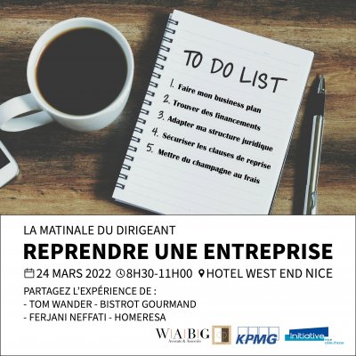 PetitesAffiches's tweet photo. Matinale du dirigeant : "reprendre une entreprise" le 24 mars https://t.co/u8fOA6fnkk https://t.co/soBQqS3OmZ