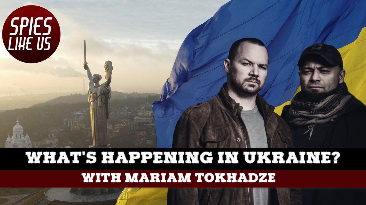 SpiesPod's tweet photo. @BlackburnBran &amp; @MrMubinShaikh &amp; guest @MariamTokhadze discuss the shocking parallels between Russia invading Georgia 15 years ago &amp; now Ukraine. Link in bio to listen!

#nowarinukraine #news #russia #podcast #secretagent #warhistory #ukraine #news #wolrdnews #standwithukraine https://t.co/u5dT7MZv2n