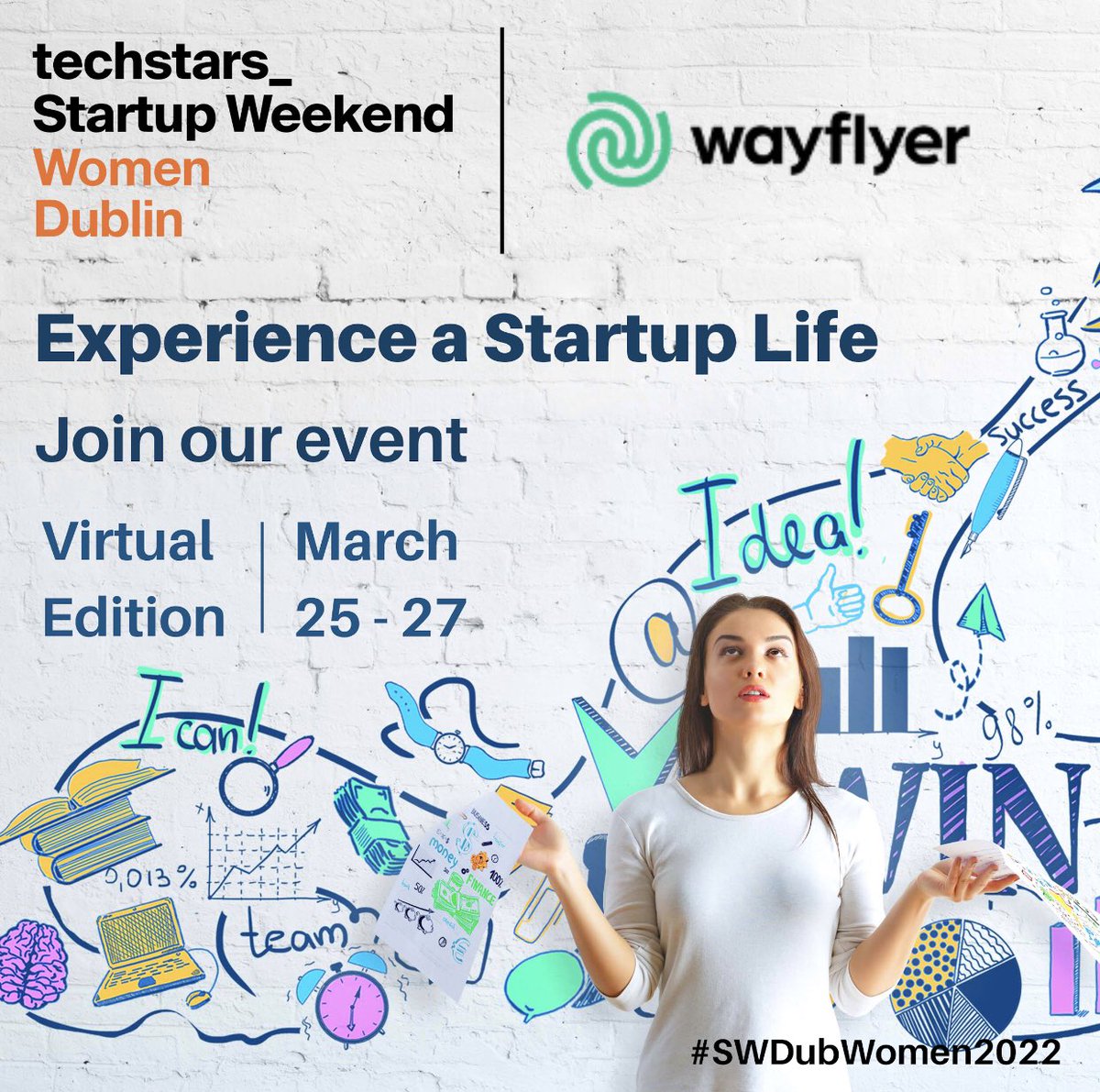 @YourYNetworkHQ @dscanlon @socentie @LEODCWomen @Tech4GoodDublin @SAP @SheUpsOrg @siliconrepublic @StartupWeekend @DublinGazette @SocialimpactIRE Don’t miss out on this incredible opportunity to help realise your #startup! 🙌🏾
 
@Techstars @swdubwomen brings together an incredible & inspiring #techecosystem network to help you!🥳

Register👇🏾
event.techstars.com/event/NSF5eTvy…

#SWDubWomen2022 #womeninbusiness #womenempowement #sgds