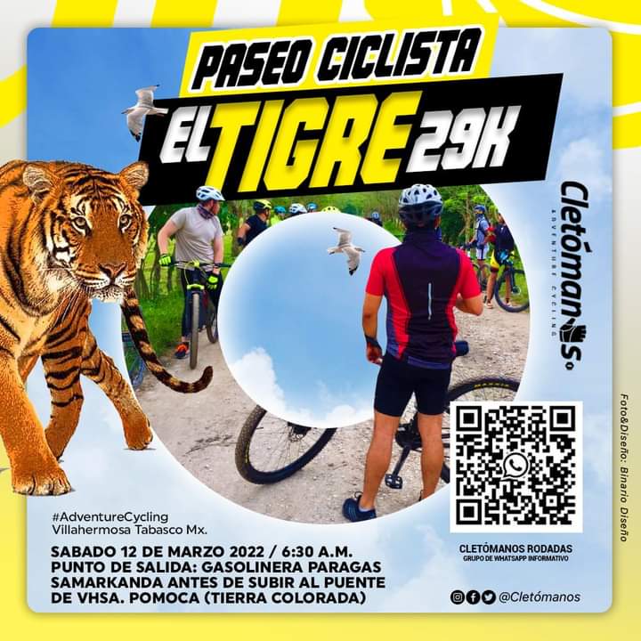 majruiz's tweet photo. Vamonos al Tigre Nacajuca 🤟🏾😎🔥🚴❤️🐯 https://t.co/i6vcq5va1q