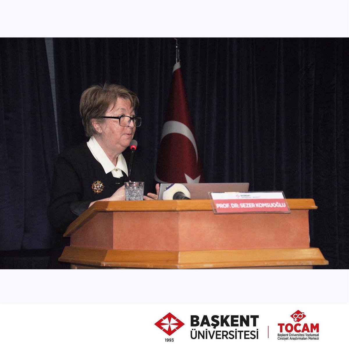 baskentunv's tweet photo. BÜKİK ve TOCAM tarafından düzenlenen Başkent’te Kadınlar Haftası VI etkinlikleri kapsamında, 9 Mart 2022’de “Türkiye’de Akademide ve Araştırmada Kadın” konulu konferans, Prof. Dr. Sezer Komsuoğlu’nun katılımıyla gerçekleşti.
.
#başkentüniversitesi #tocam #bükik #kadınlarhaftasıvi https://t.co/gQBRbXzqFC
