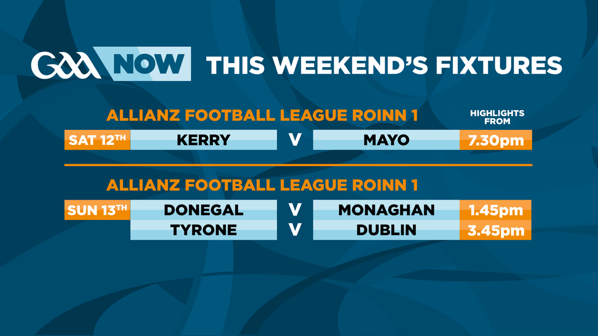 The GAA on Twitter "Don't miss a moment of the action! GAANOW will