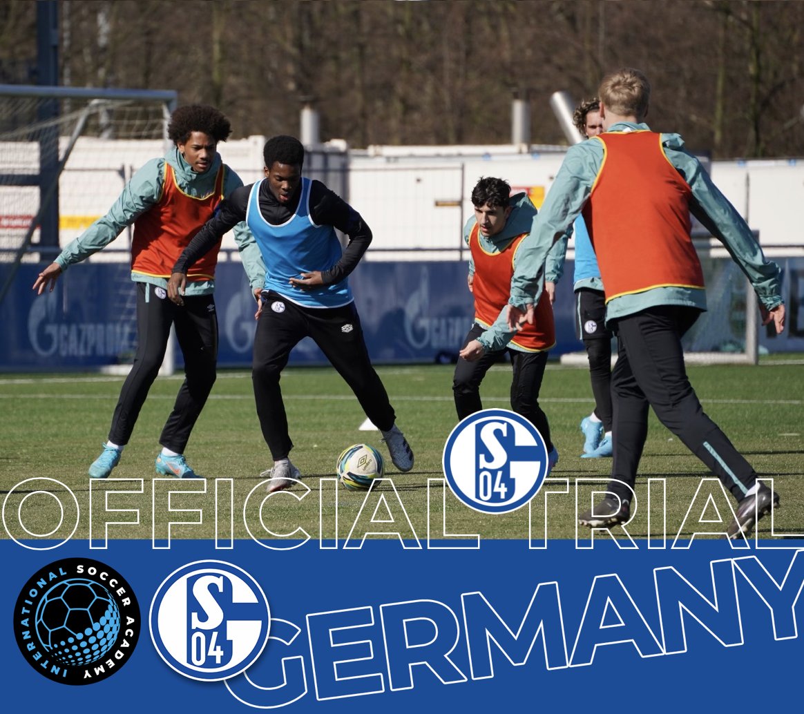 International Soccer Academy — So proud of our players Tidiane Keita and Christian Chandler who are on an OFFICIAL TRIAL with FC Schalke 04 U19s