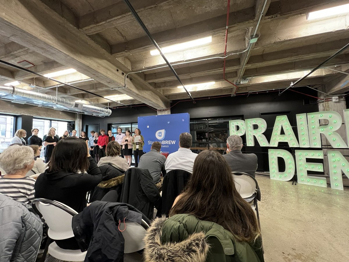 Yeah buddy to <a href="/emergingprairie/">Emerging Prairie</a> and the new <a href="/PrairieDen/">The Prairie Den</a> space! Always great to be <a href="/StartupBREWFar/">StartupBREW Fargo</a> to hear about all that’s happening in Fargo.