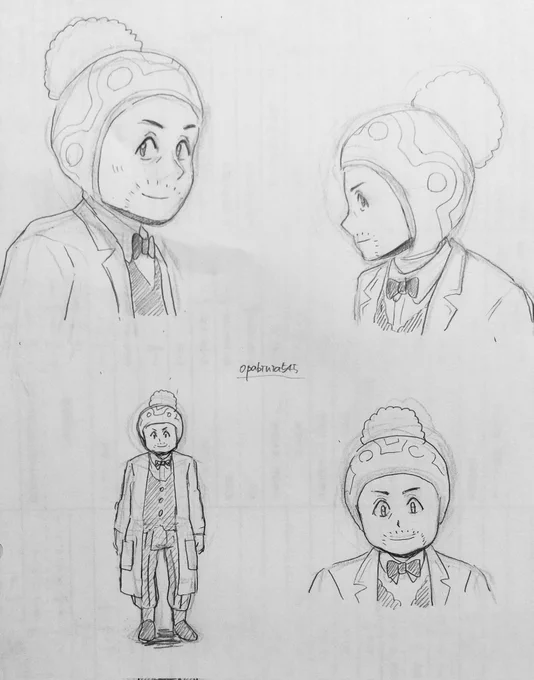 博士が写真屋に来ないので研究室に入り浸って顔書いてたけどほんとこの人の顔描けない。角度によって人が変わってしまう 