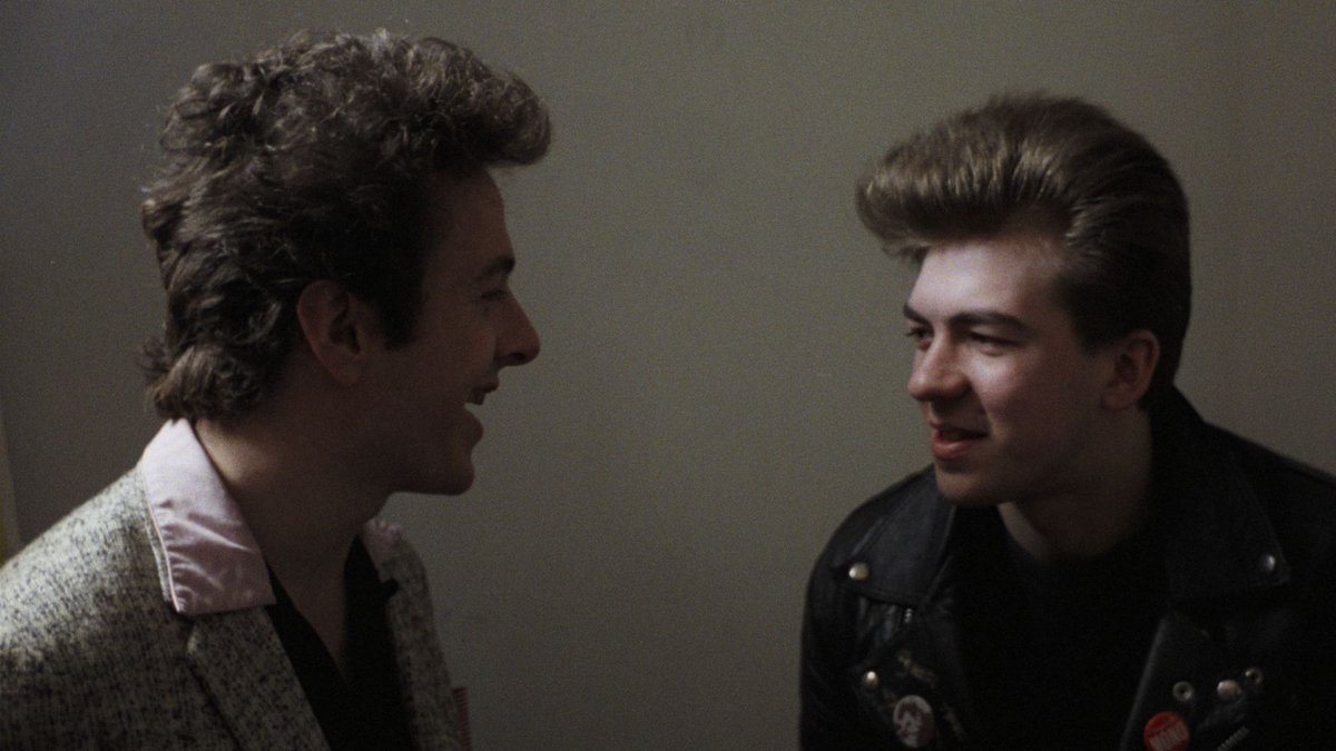 Quiffs!  Joe and Ray in Rude Boy. 
Streaming from Thursday 10th March on backbeatdocs.com loom.ly/nJ-X6ZQ
#streamingsoon #rudeboy #comingsoon #musicfilm