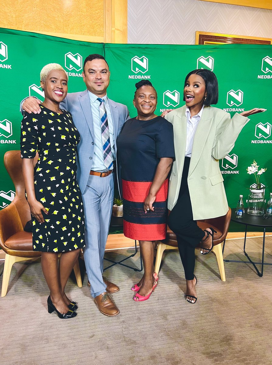 pamela_mtanga's tweet photo. What an insightful conversation we had today around tax-free savings &amp; how one can start utilising them today, for a financially secure tomorrow! Enjoyed every minute @Nedbank😁 If you missed it, click to watch: https://t.co/BHw90P7bVu 
It’s time to #TakeYourMoneySeriously #ad https://t.co/aC9psjeHRn