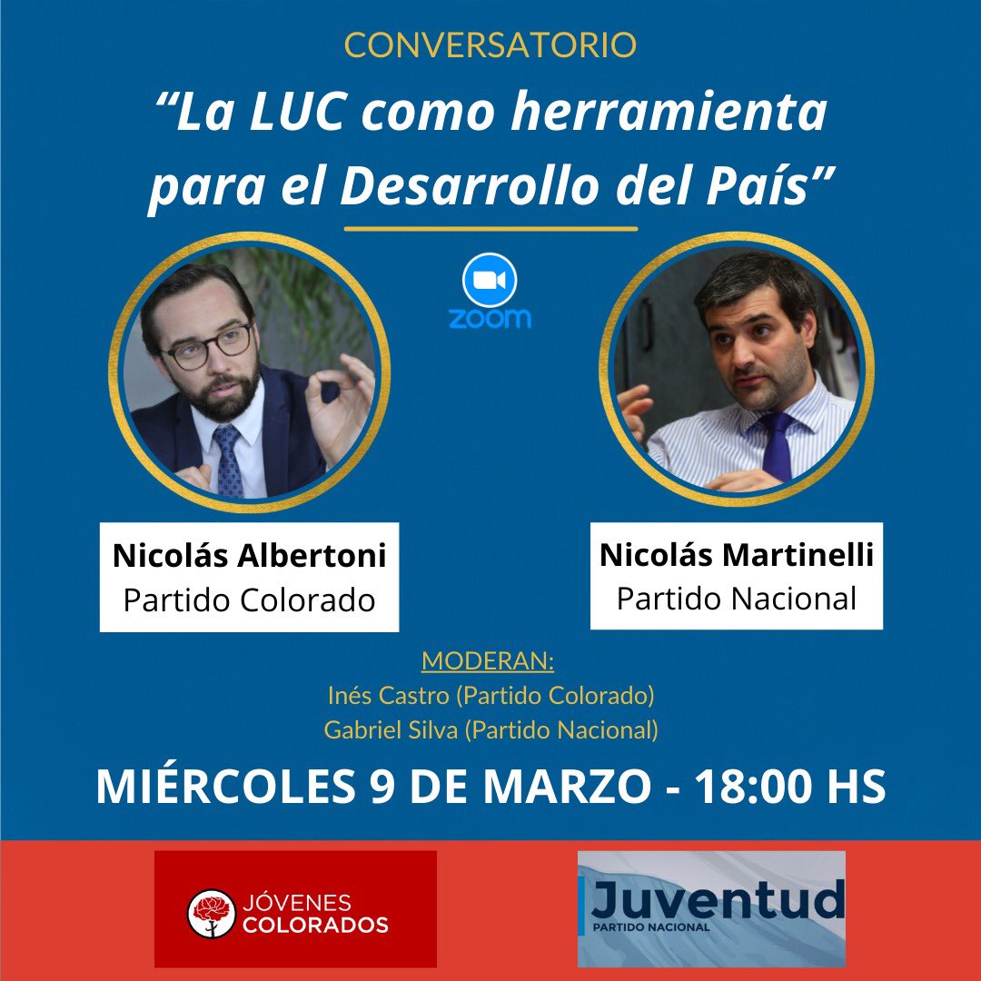 FacundoEsteche_'s tweet photo. Hoy: “La LUC como herramienta para el Desarrollo del País”. Pedi el link y te lo pasamos! #NoParesElCambio 🗳 https://t.co/l5BTdD0bu7