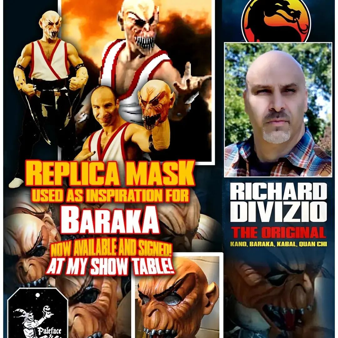 Mortal Kombat 2 Movie - NEW MK2 Logo Revealed + First Look @ Baraka Actor w/ Mask + Quan Chi & More!