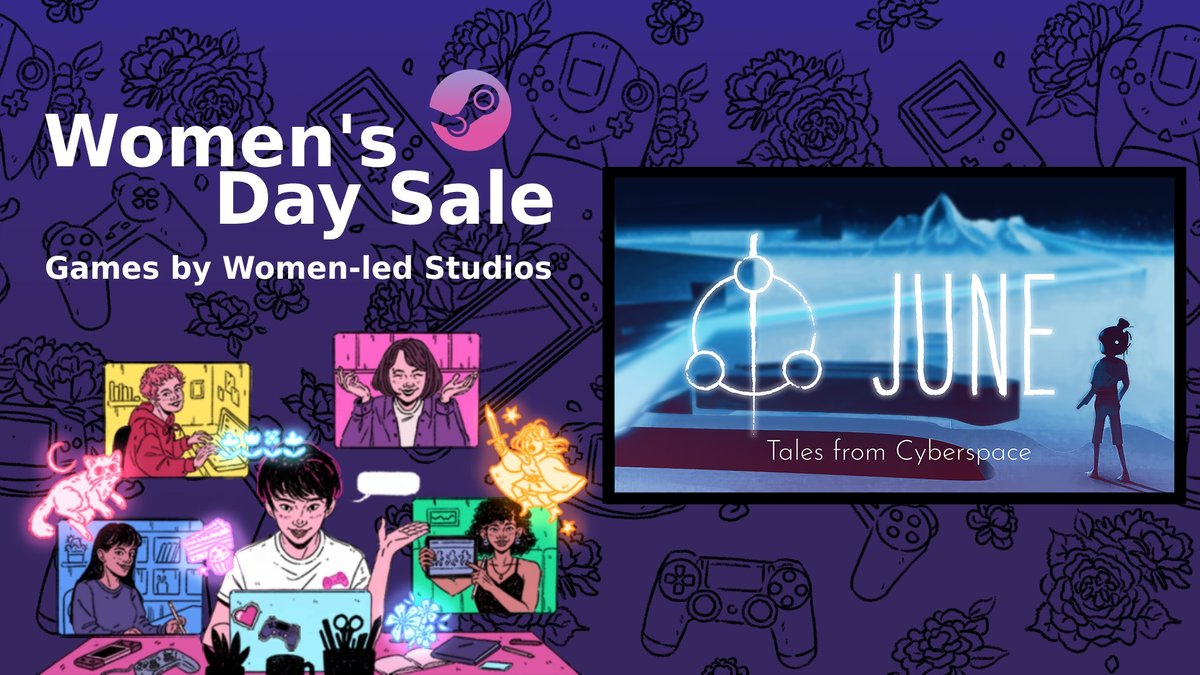 ✨Beta demo reveal✨
Join us for our first Dev's stream
🔴TODAY 7pm CET

Live for the amazing #WomensDaySteam #BreakTheBiais event
store.steampowered.com/sale/womenday

✨Thank you so much @wingsfundme for setting up such an incredible event and whining light on so many awesome games