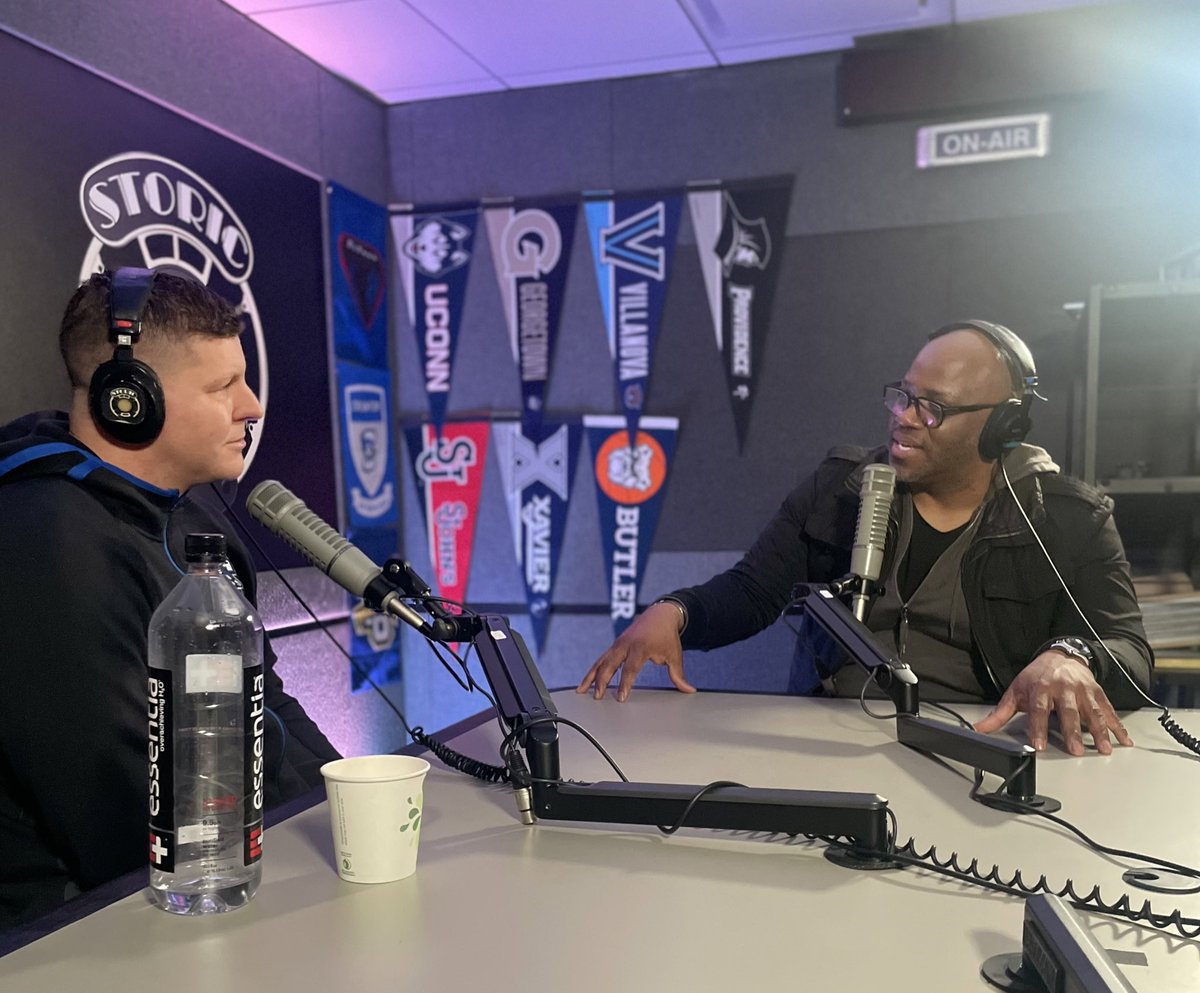 Fun time at the <a href="/CBSSports/">CBS Sports</a> studio this morning in New York City with <a href="/CoachRyanMiller/">Ryan Miller</a> and <a href="/CWalkerSports/">Chris Walker</a>