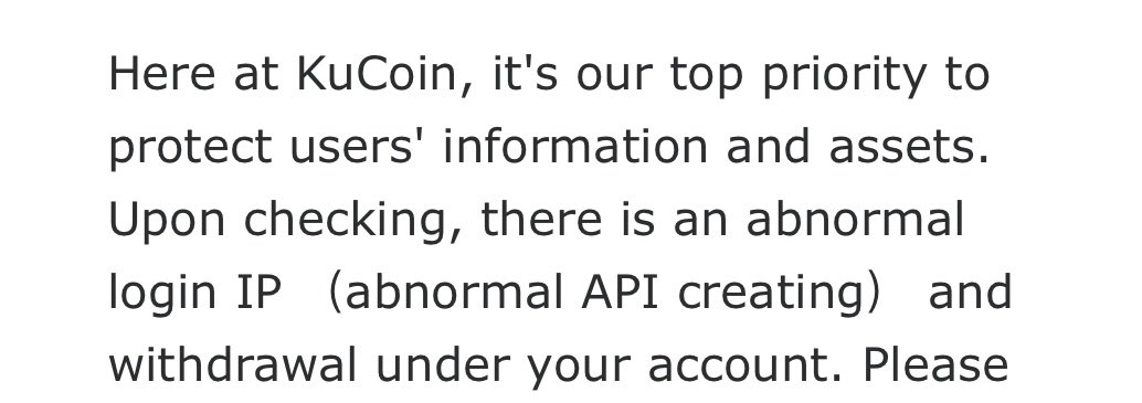 Thanks for accepting their was an abnormal login IP in my stolen funds

👇 <a href="/kucoincom/">KuCoin</a> email