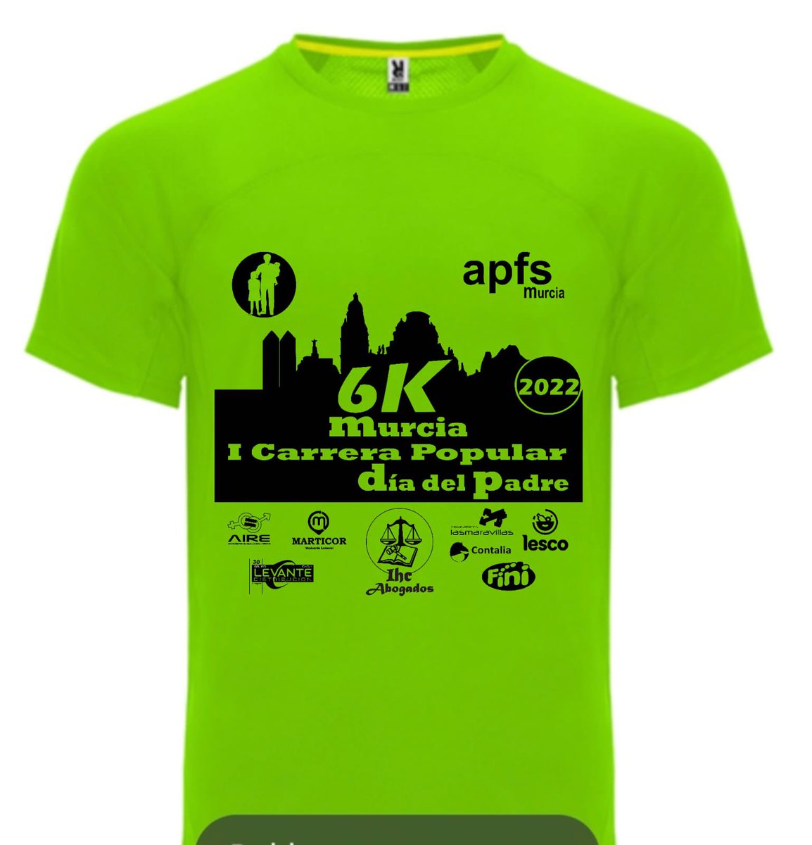 APFSmurcia's tweet photo. Ha llegado el momento!! Os presentamos la camiseta técnica incluida en la bolsa del corredor!! No te quedes sin ella!! Inscríbete en https://t.co/9sw5Lp5d6Q
#CarreraPopularDíaDelPadre #Murcia https://t.co/kBQBUOrwSF