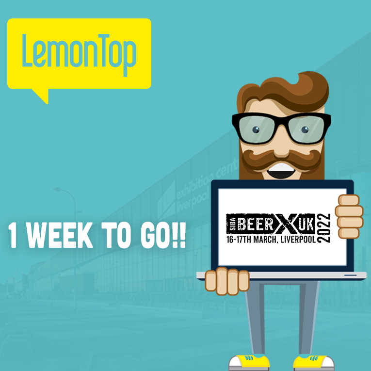 lemon_top's tweet photo. 🍻Only one week to go until @SIBA_BeerX 🍻

Be sure to come to our stand and say hi! https://t.co/rrMcWU6j5l