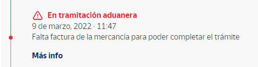 Monzonci's tweet photo. @Correos En una devolución a China me indica lo siguiente en vuestro envío? Tengo que realizar alguna gestión? O debería encargarse el receptor? https://t.co/k6916K8pFP