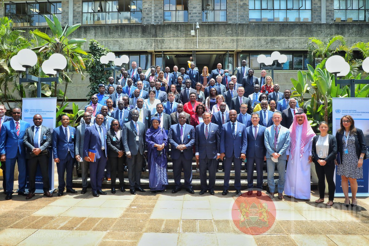 InteriorKE's tweet photo. Dr. @FredMatiangi who was a keynote speaker at the launch hailed the premier regional office as a pragmatic appreciation of Kenya’s strategic location and its history in fighting terror. https://t.co/6rtNblXAKt