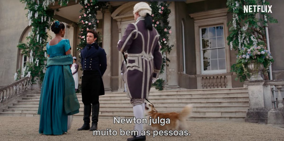 mpmorales's tweet photo. Newton o maior da temporada e já aviso!! #Bridgerton https://t.co/KicRQCiUZa
