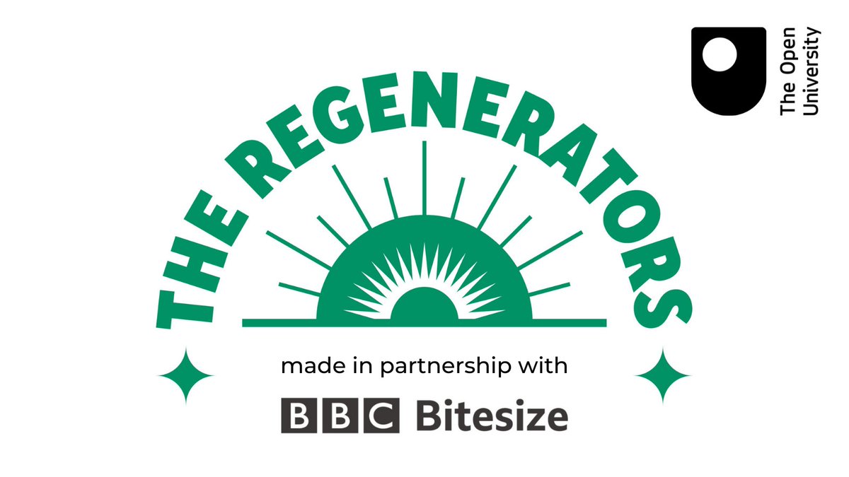 OpenUniversity's tweet photo. If you're considering green or sustainably-responsible career during #NCW22, we've partnered with @bbcbitesize to provide resources for young people, parents and teachers on green careers.

Learn more about The Regenerators: https://t.co/bvs2s6kcoO https://t.co/UDegv6VYSm