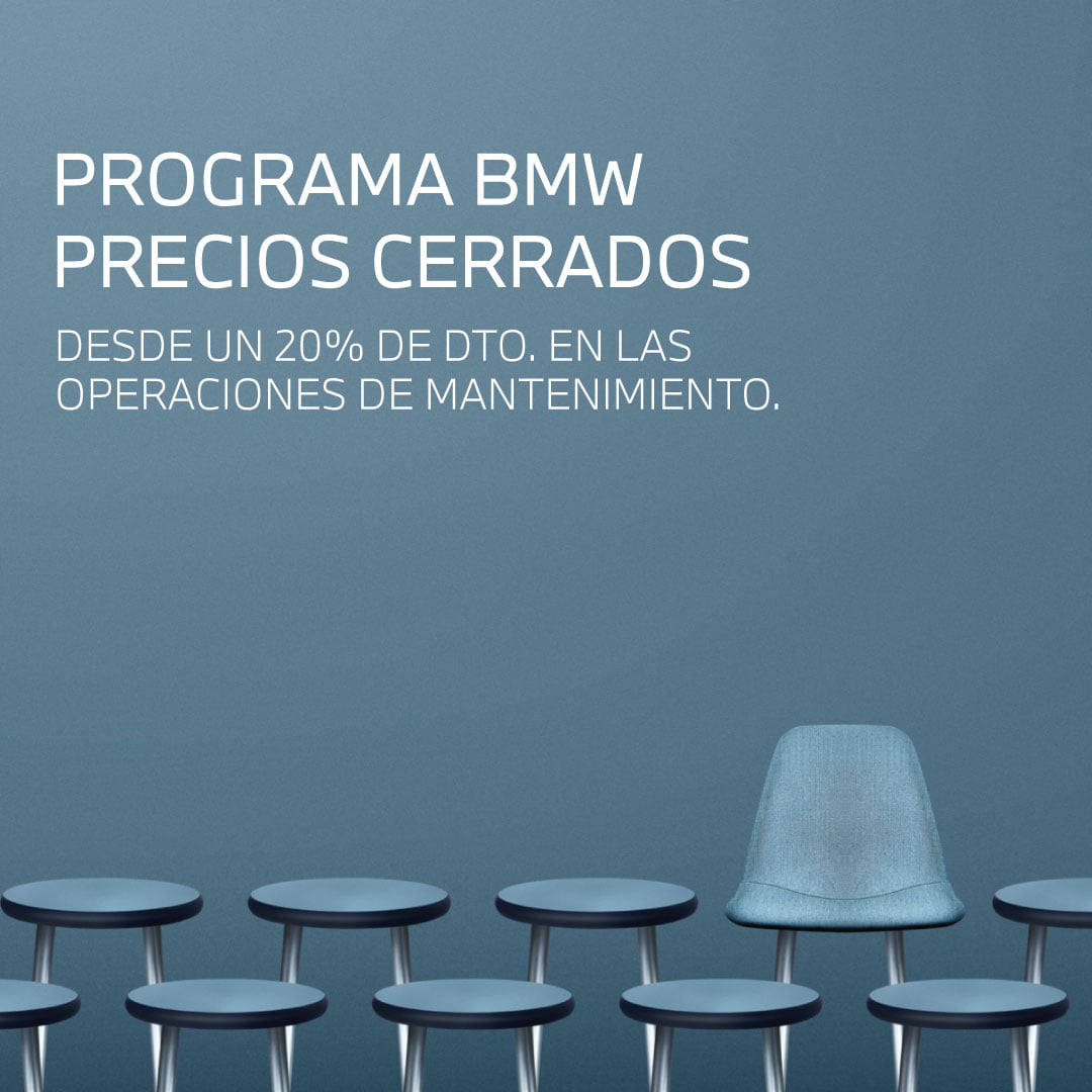 ¡¡AHORA MÁS FÁCIL!! 🚗
En <a href="/BMWEngasa/">BMW Engasa</a> , 𝘁𝗼𝗱𝗼 𝗺𝗮𝗿𝘇𝗼, hasta un 20% de #descuento en el mantenimiento de tu #BMW.
Con el 𝗣𝗿𝗼𝗴𝗿𝗮𝗺𝗮 𝗣𝗿𝗲𝗰𝗶𝗼𝘀 𝗖𝗲𝗿𝗿𝗮𝗱𝗼𝘀 lo vas a tener muy fácil 👉 bit.ly/3t9y9iE

#engasabmw #bmwvalencia #tallerbmw
#concesionariobmw