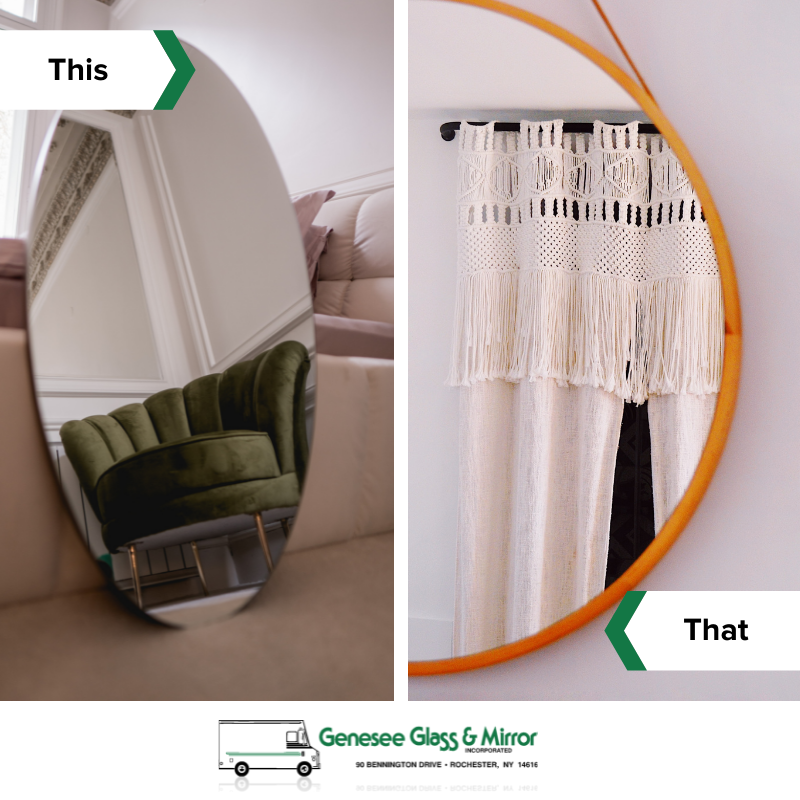 genesee_glass's tweet photo. Would you rather have a tall oval #Mirror or a rounder, wider one? #ThisOrThat #Glass https://t.co/WHyjCKl0nW